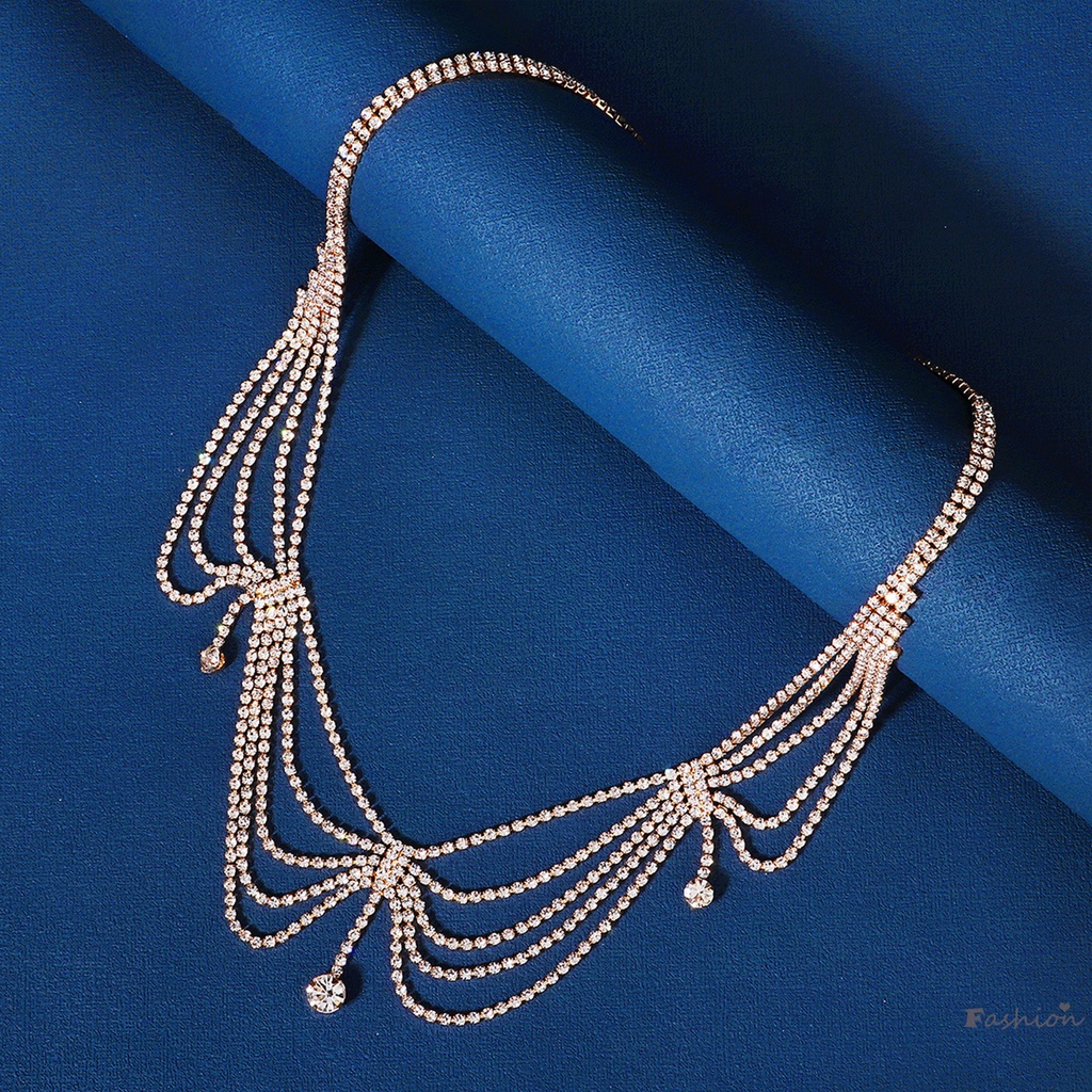 Cài Tóc Đính Đá Chống Trượt Chất Lượng Cao Cho Nữ