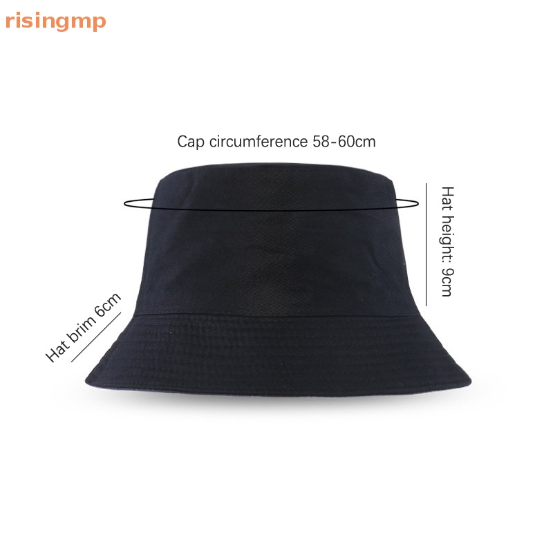 Mũ Tai Bèo Cotton Màu Sắc Tinh Khiết Có Thể Gập Lại Cho Nam Nữ Đi Biển Mùa Hè