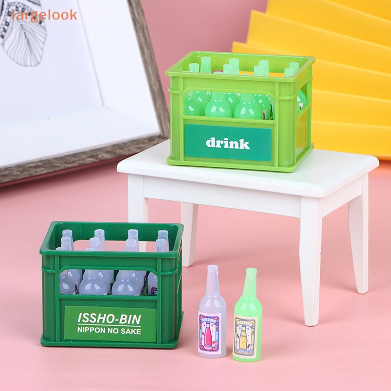 [Biglook] 1 Bộ Ly Uống Nước Mini Trang Trí Nhà Búp Bê