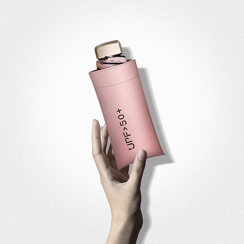 Dù Gấp Mini Siêu Nhẹ Chống Nắng / Mưa Tiện Dụng Cho Nữ