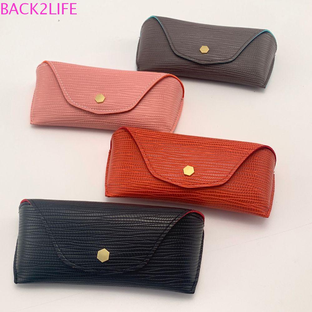 Túi Đựng Mắt Kính Màu Trơn Mềm Mại Tiện Dụng BACK2LIFE