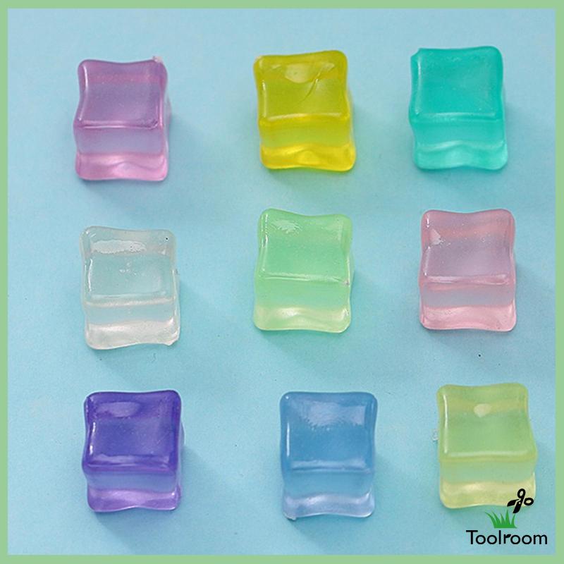 Đá Viên Hình Vuông Bằng Acrylic Dùng Làm Đạo Cụ Chụp Ảnh