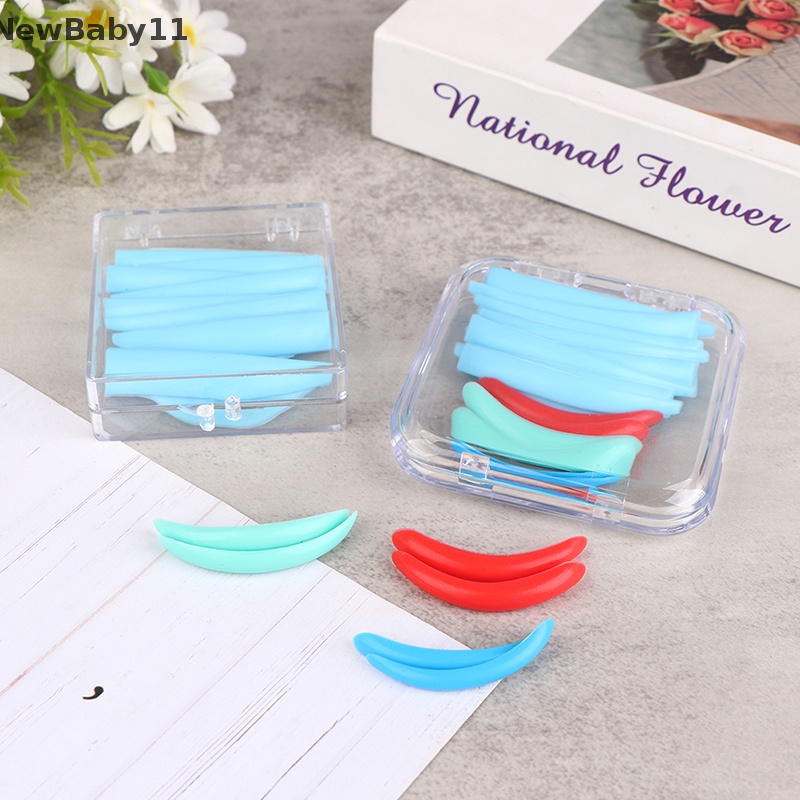 Bộ 3 / 4 / 7 Cặp Đệm Silicone Uốn Cong Lông Mi Có Thể Tái Sử Dụng