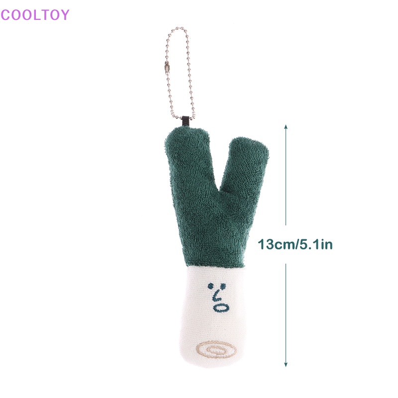 Móc Khóa Hình Rau Củ Nhồi Bông Mềm Mại Đáng Yêu