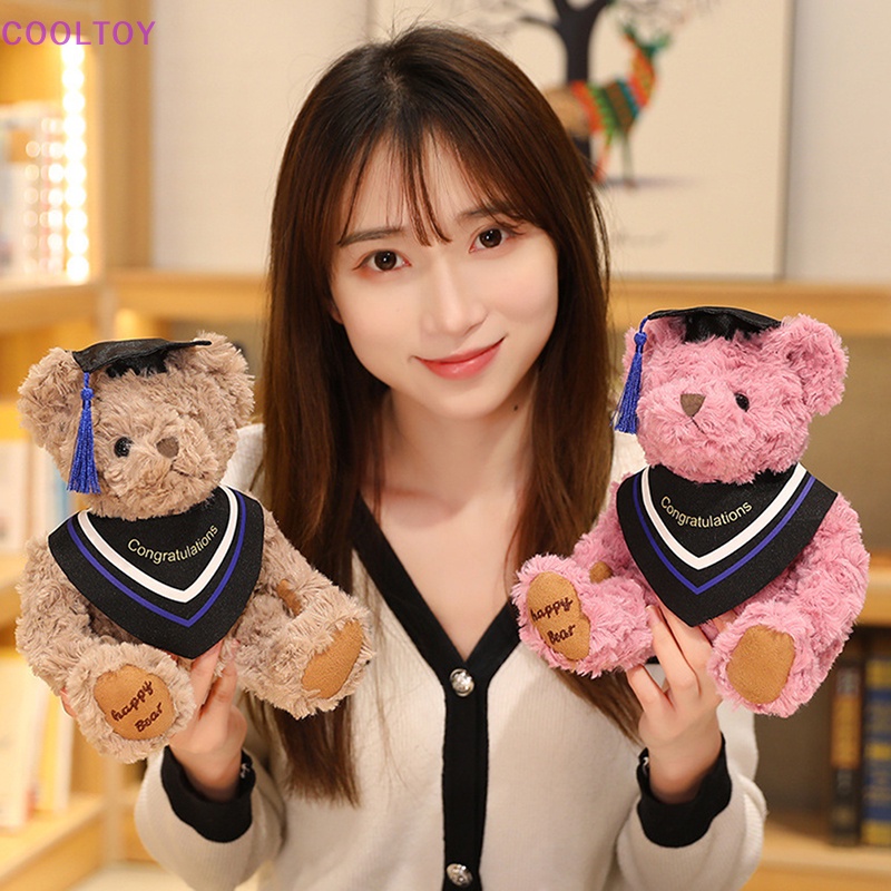 Thú Nhồi Bông Hình Gấu Dr.Bear 20CM Dễ Thương Cho Học Sinh