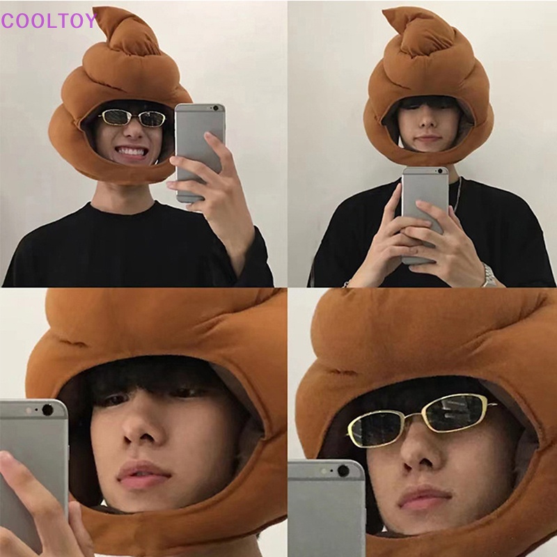 Cooltoy Mũ Nhồi Bông Hình Shit Vui Nhộn Sáng Tạo Dễ Thương