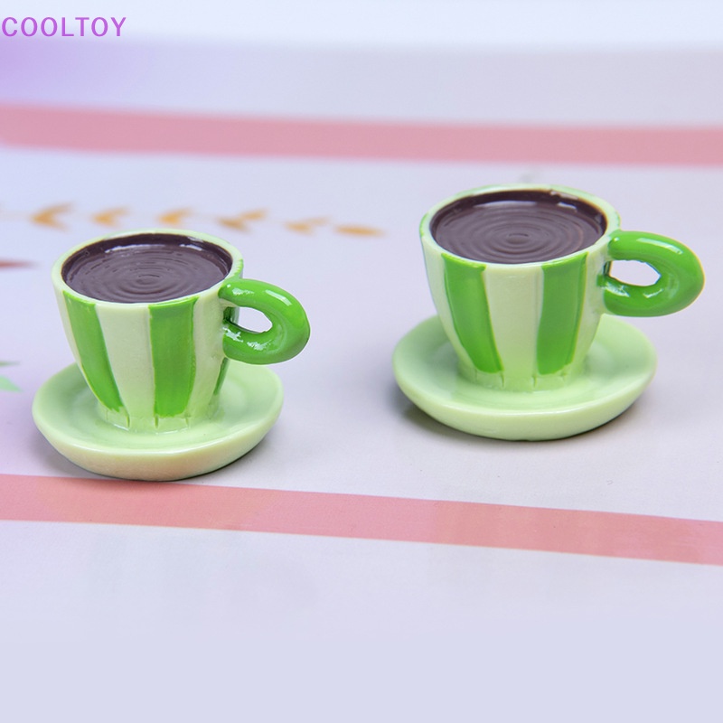 Bộ Ly Tách Uống Nước Mini Tỉ Lệ 1: 12 Dùng Trang Trí Nhà Búp Bê