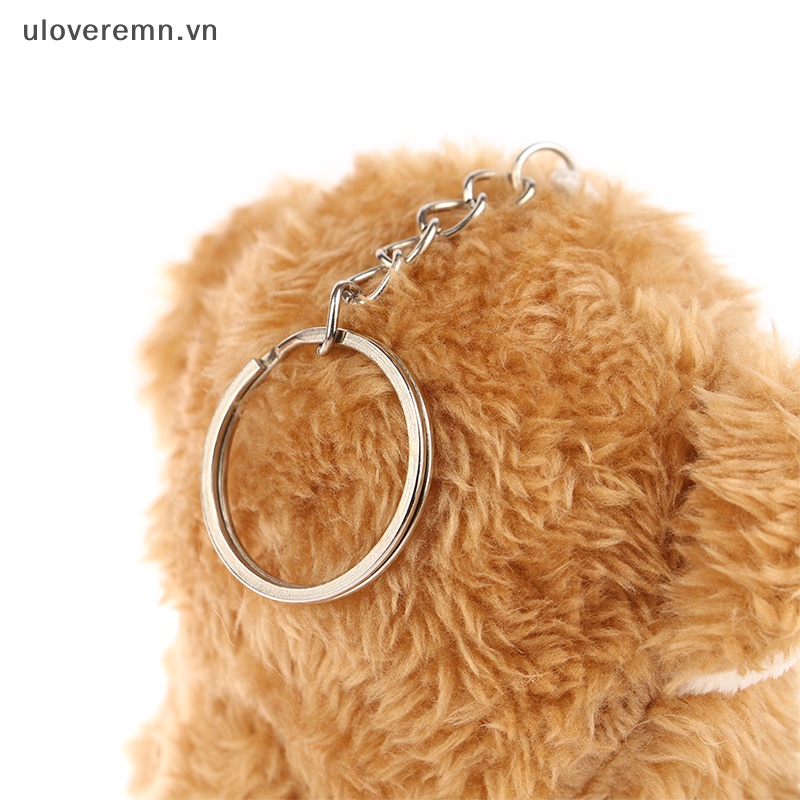 Móc Khóa Hình Gấu Nhồi Bông 12CM Dễ Thương