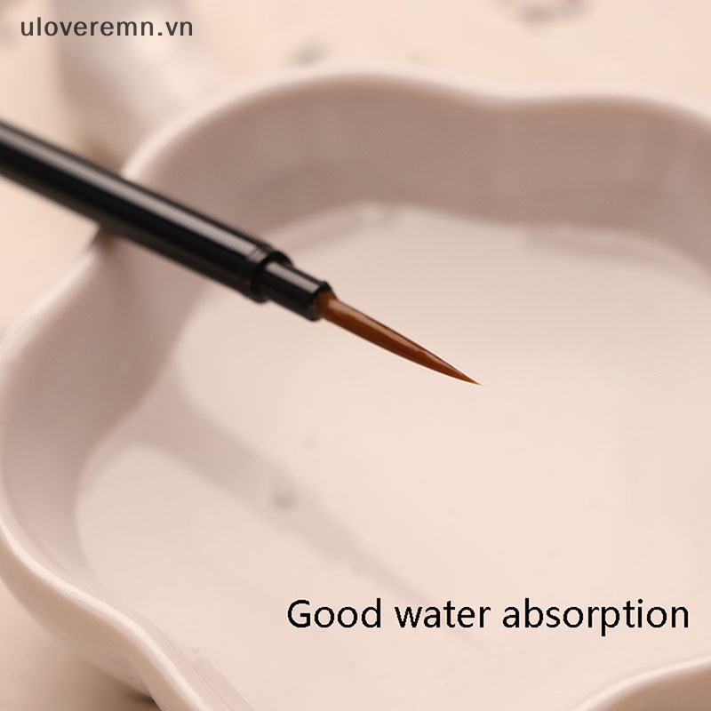 Set 3 Cọ Vẽ Trang Trí Móng Tay Nghệ Thuật Uloveremn Bằng Thép Nylon Bền Màu Sắc Đẹp Mắt