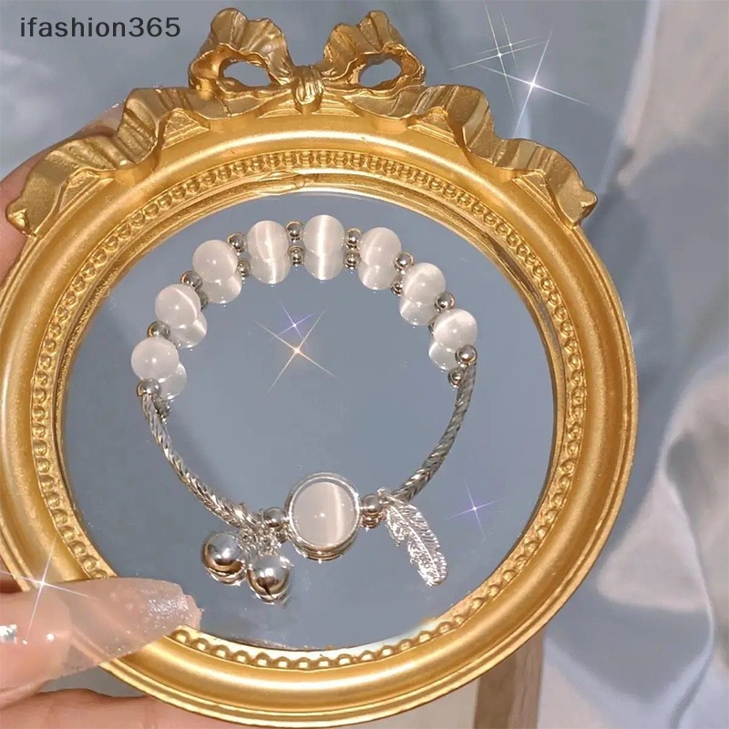 Vòng Tay Chuỗi Hạt Đá Opal Nhân Tạo Thời Trang Dành Cho Nữ ifashion365