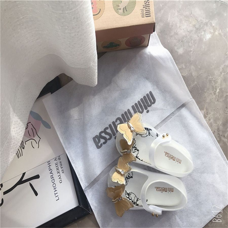 Giày Sandal Ba Chiều Phong Cách Công Chúa Melissa Phong Cách Mới Mùa Hè 2023 Cho Bé Gái