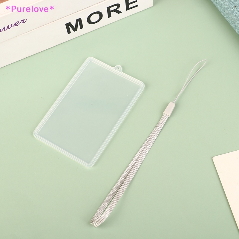 Bao Da Điện Thoại Nắp Lật Trong Suốt Kèm Ngăn Đựng Thẻ Và Dây Đeo Tiện Dụng Mới