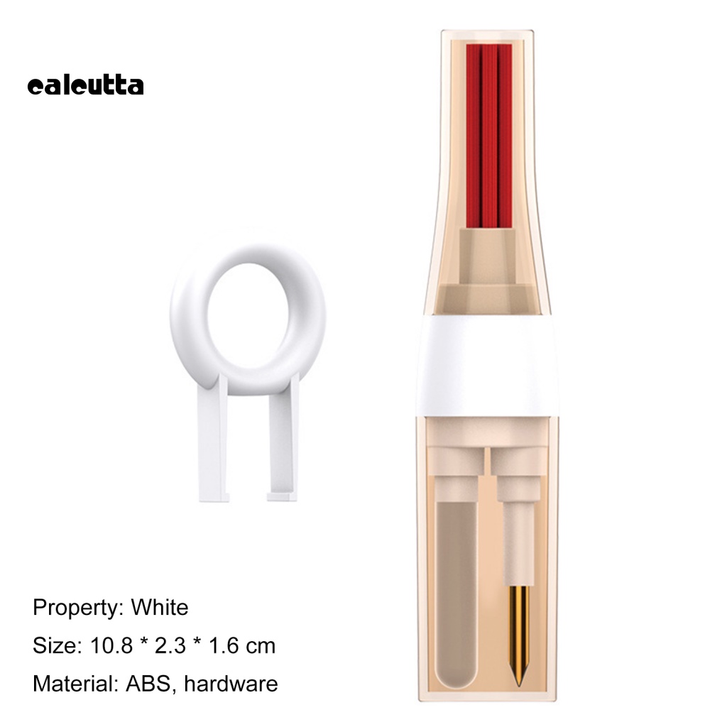 1 Bộ Bút Làm Sạch Tai Nghe Bluetooth Màu Trắng Kích Thước Mini Dùng Trong Văn Phòng