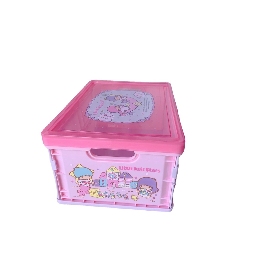 Hộp Đựng Mỹ Phẩm Để Bàn Hình Hello kitty / Cún Melody / Chó Gemini Kuromi Cinnamon Đáng Yêu