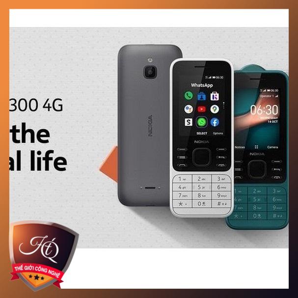 Điện thoại di động Nokia 6300 mã 105 4G Dual Sim (2020) - 1.1 NĂM 2022