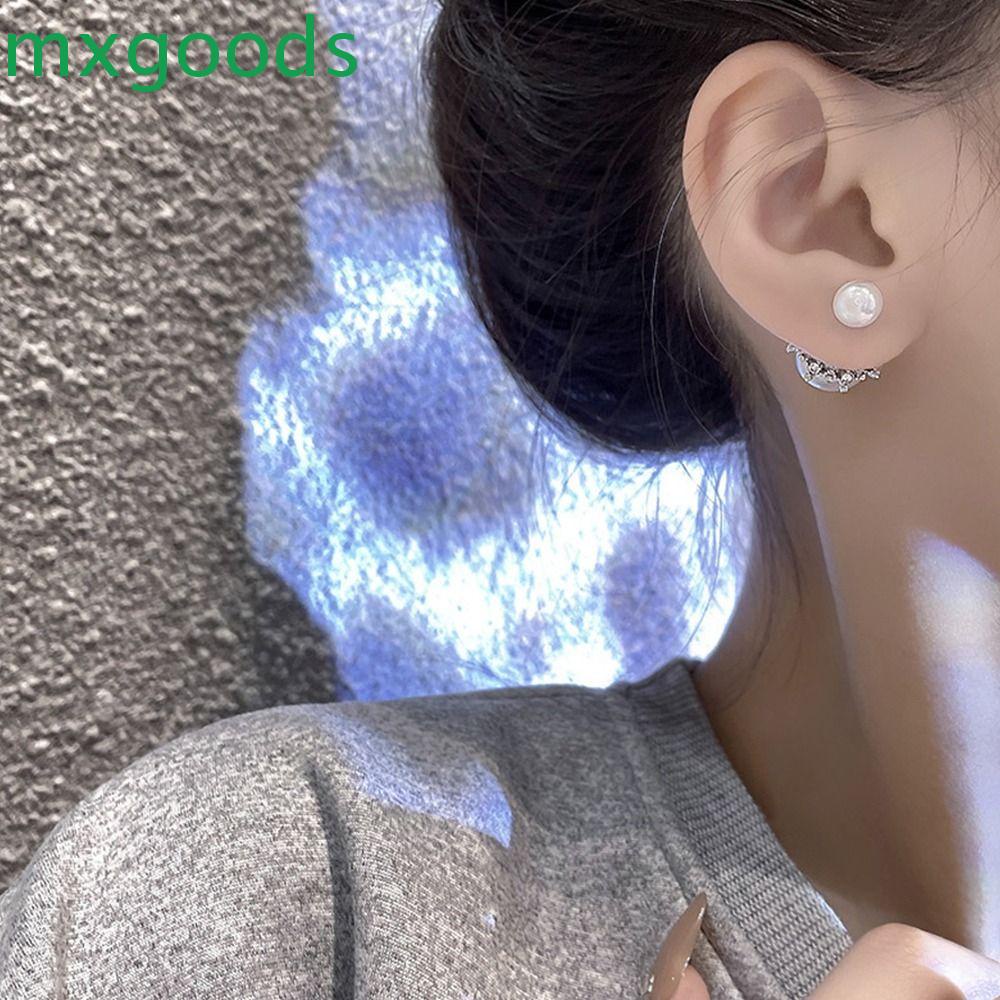 Khuyên Tai Dáng Dài Đính Nơ Xinh Xắn Hợp Thời Trang Cho Bạn Gái|Khuyên Tai Hợp Kim Phong Cách Hàn Quốc