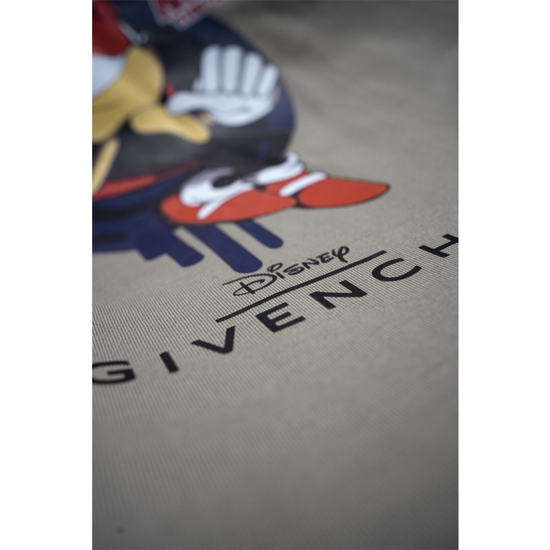 Áo Thun Tay Ngắn Cổ Tròn In Chữ Given Thời Trang Mùa Hè Cho Nam Và Nữ