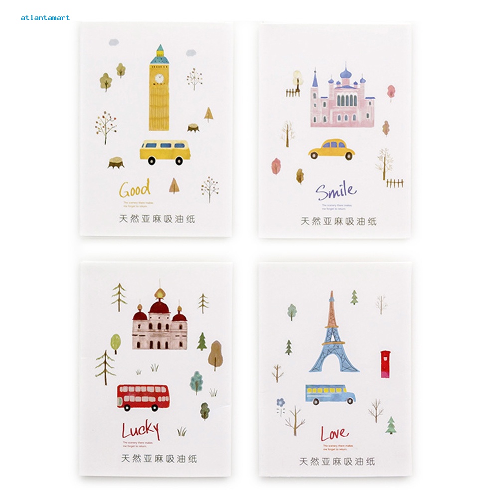 Túi Đựng Đồ Dùng Cao Cấp Tiện Dụng| Set 50 Tờ Giấy Thấm Dầu Làm Sạch Da Mặt Tiện Dụng