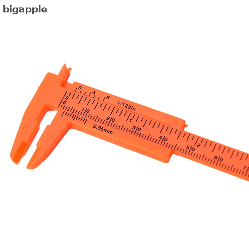 1 Thước Đo Lường Mini 80mm Bằng Nhựa Tiện Dụng