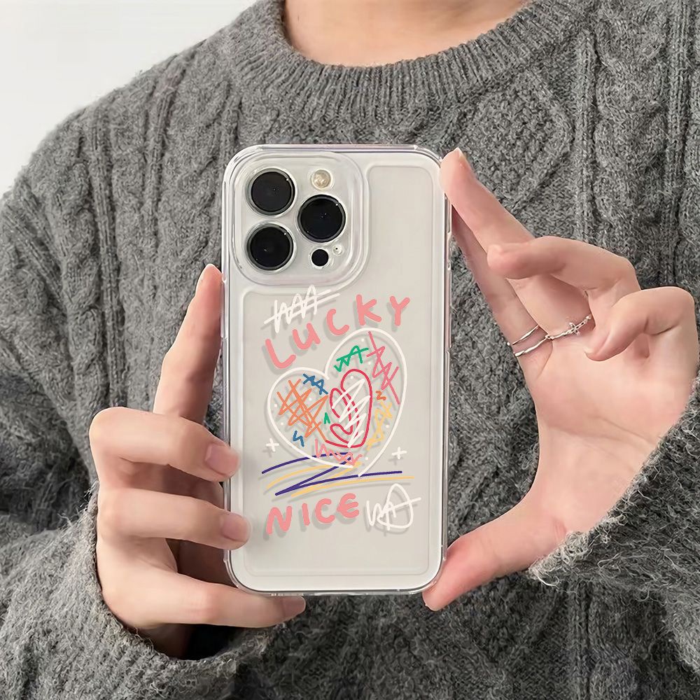 ✅Ốp Điện Thoại Mềm Chống Sốc Họa Tiết Graffiti 13 Kiểu Đơn Giản Cho Iphone 116 12 78 14pro 25VS