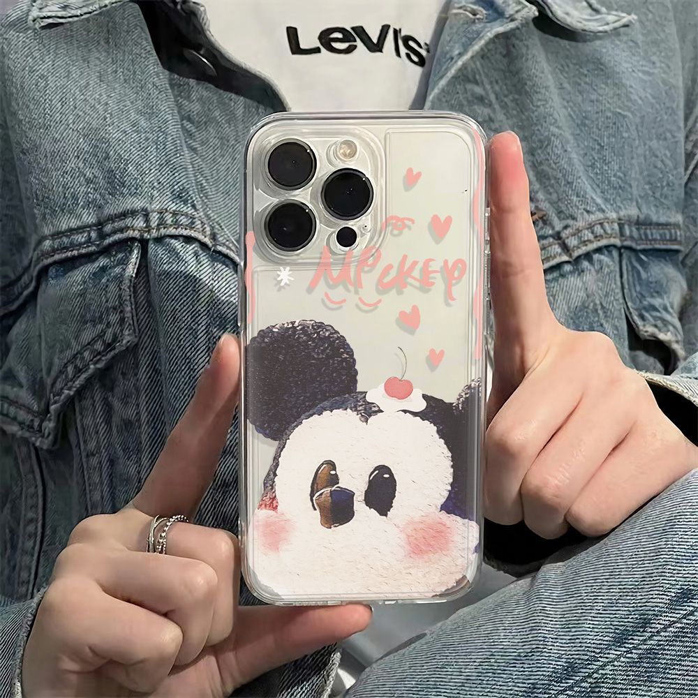 ✅Ốp Điện Thoại Mềm Chống Sốc In Hình Mickey Cho Iphone 13max14pro 1178plus 12 6In ZE5U