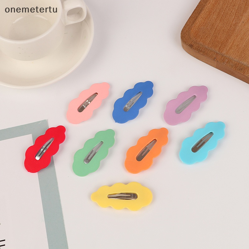 Set 10 Kẹp Tóc Màu Nhám Phong Cách Hàn Quốc Cho Nữ