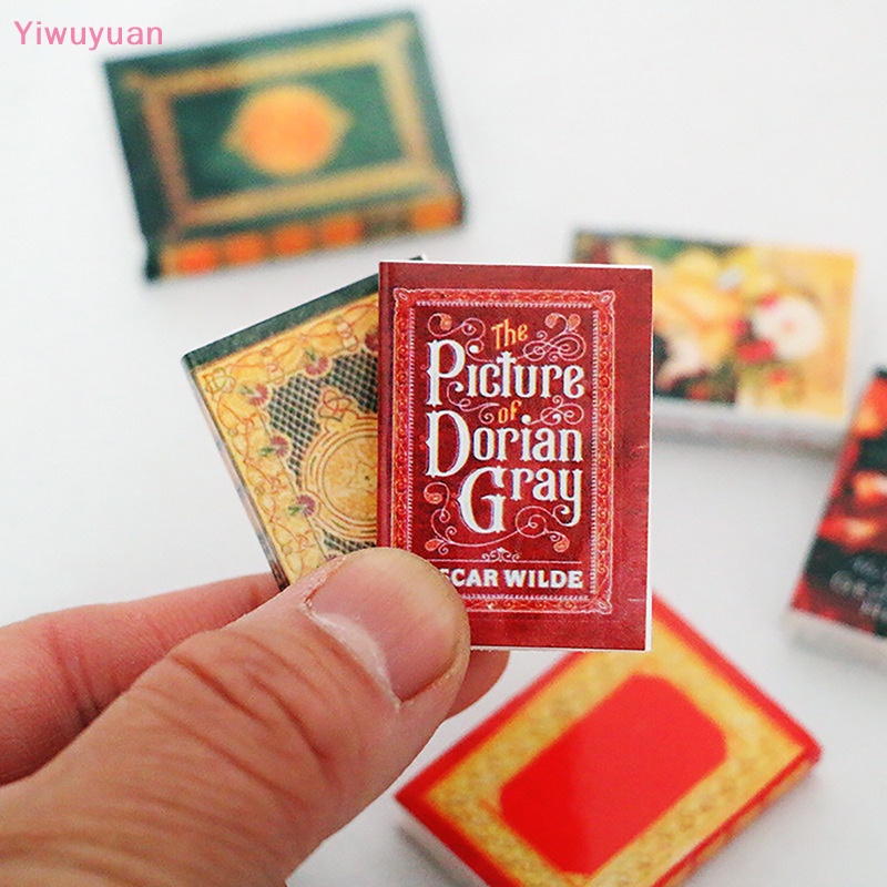 < Yiwuyuan > Bộ Nội Thất Trang Trí Nhà Búp Bê Mini Phong Cách Vintage 1 / 12 Mới