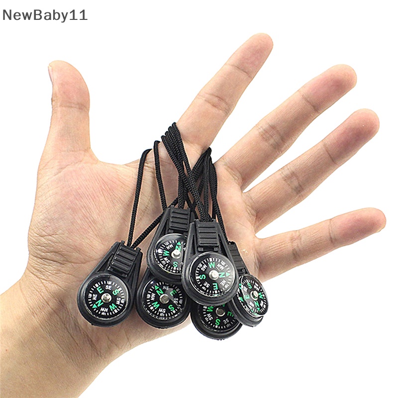 Bộ 1 / 5 La Bàn Mini Có Khóa Kéo Dùng Đi Cắm Trại