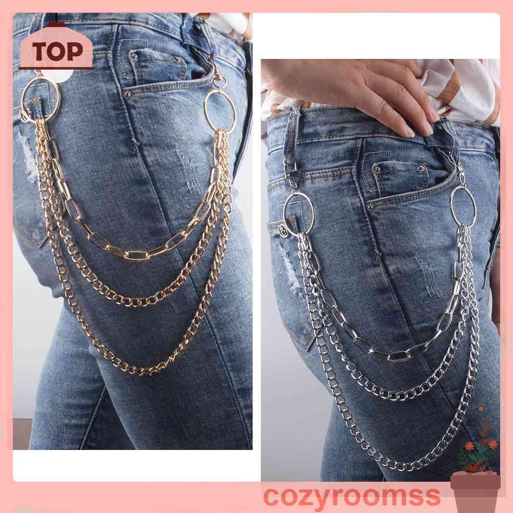 Dây Xích Đeo Cơ Thể Bằng Hợp Kim Thời Trang Cho Nam Và Nữ