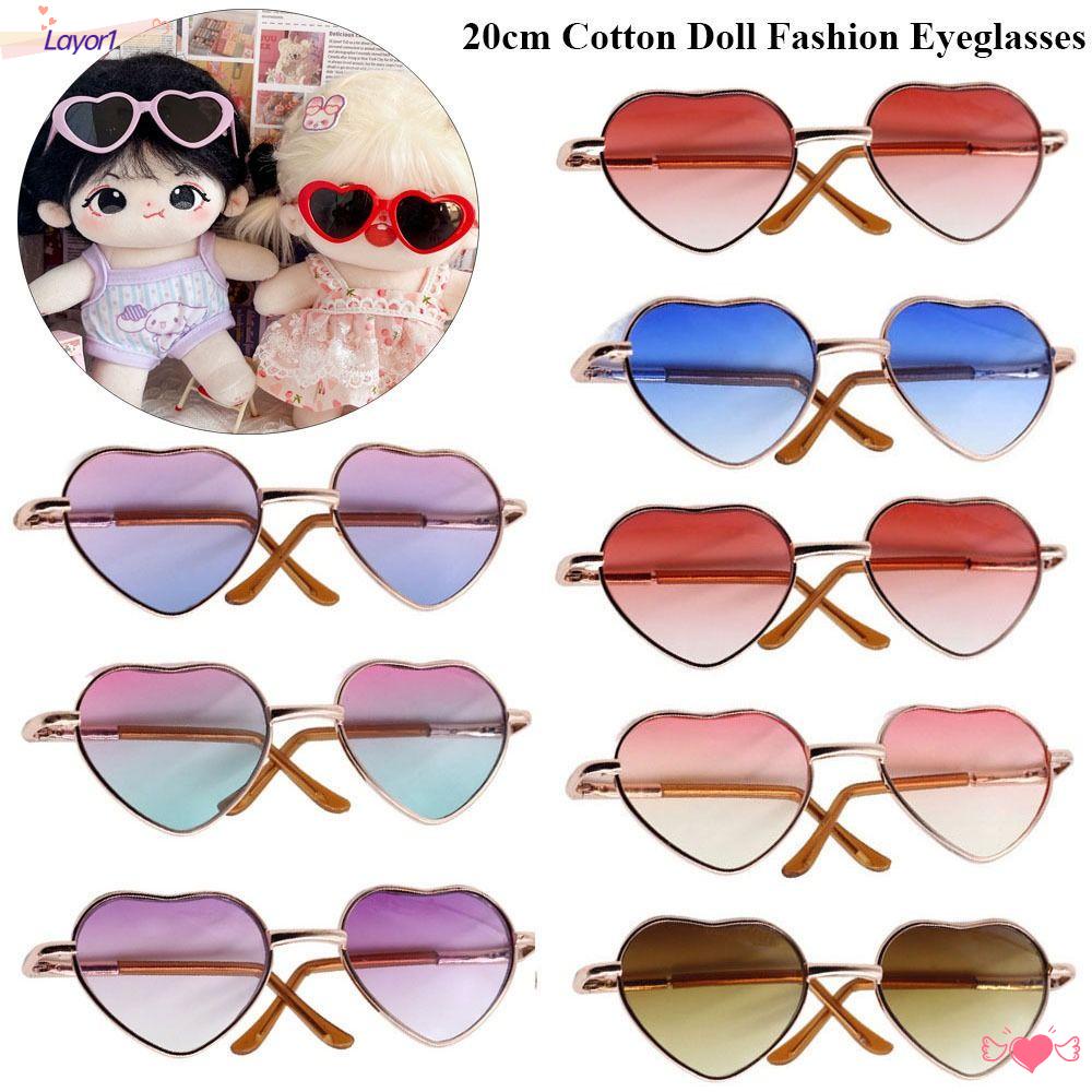 Gọng Kính Mini Hình Trái Tim Dễ Thương Cho Búp Bê BJD 1 / 31 / 4 1