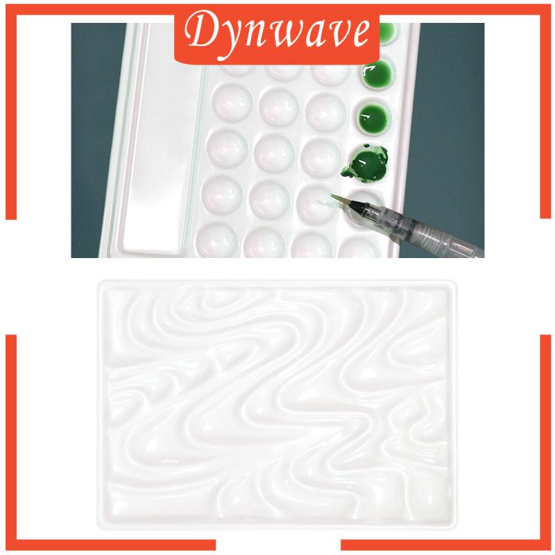 [Dynwave] Bảng Pha Màu Nước Giả Gốm Dễ Vệ Sinh DIY