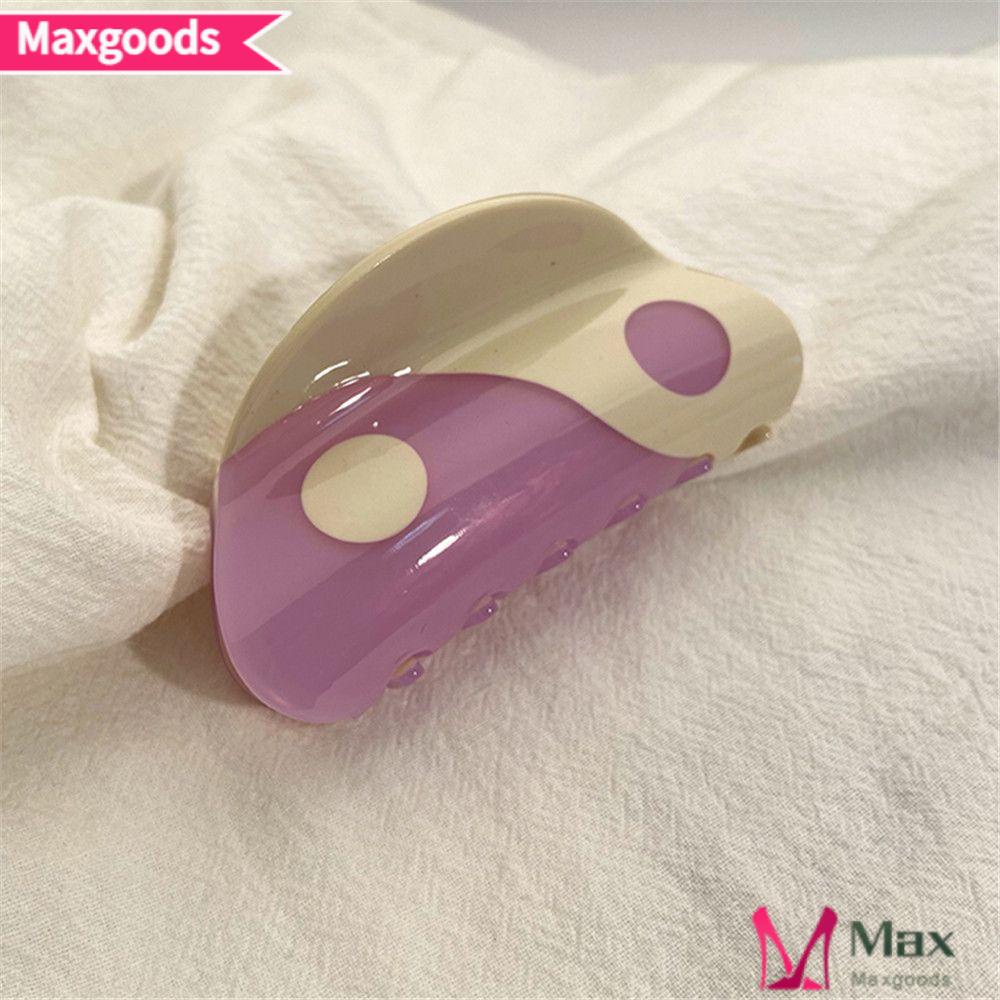 Maxg Kẹp Tóc Tám Cực Hình Học Ngọt Ngào