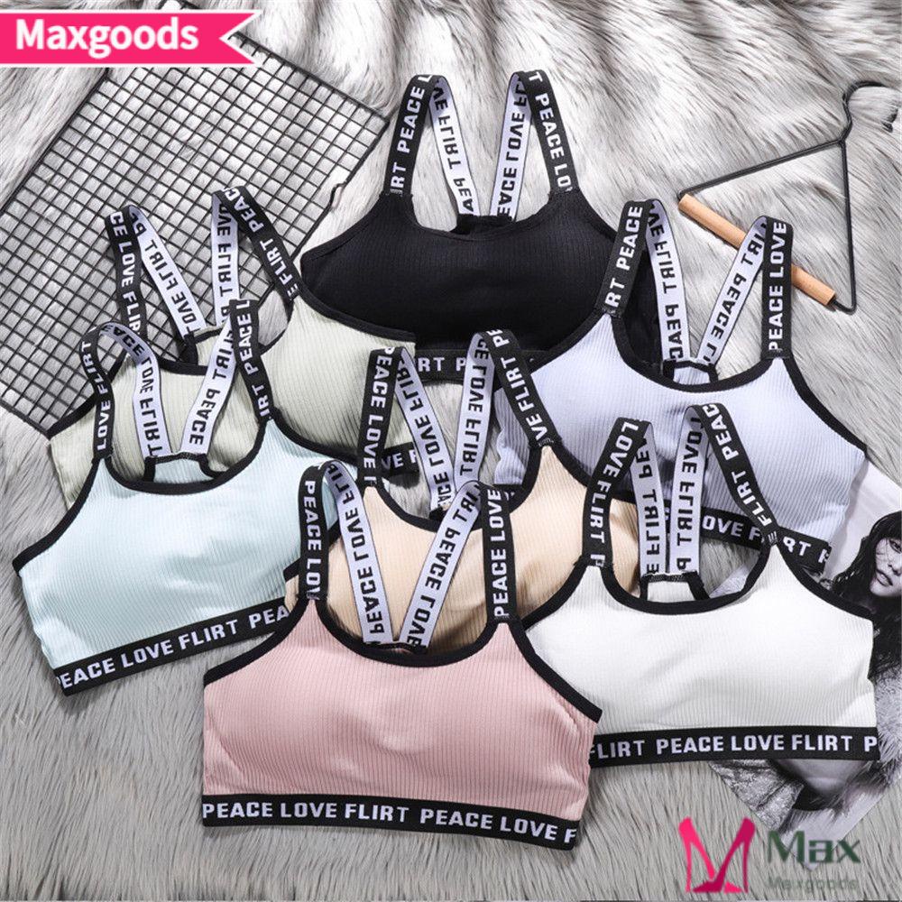 Áo Ngực Thể Thao In Chữ MAXG Thời Trang Quyến Rũ Cho Nữ