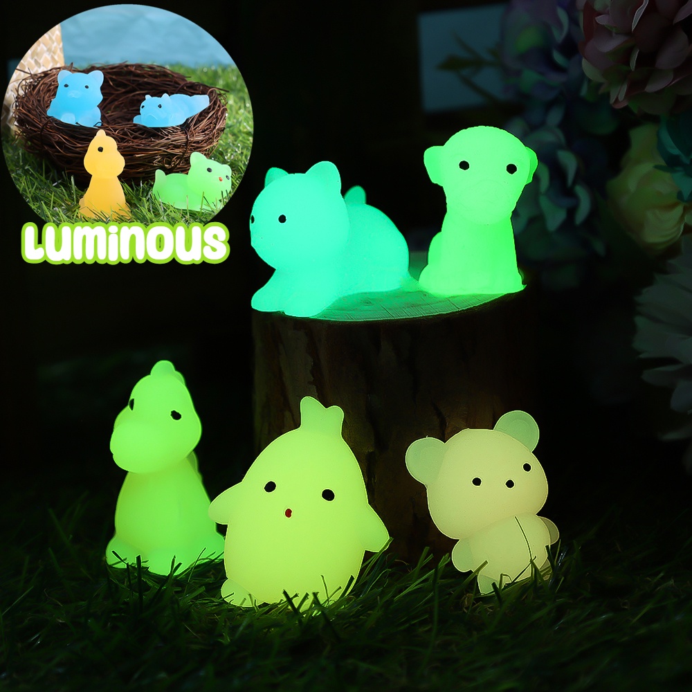 [Đặc trưng] Đồ Chơi Nắn Bóp Đàn Hồi Giảm Stress Hình Động Vật Mini Dễ Thương