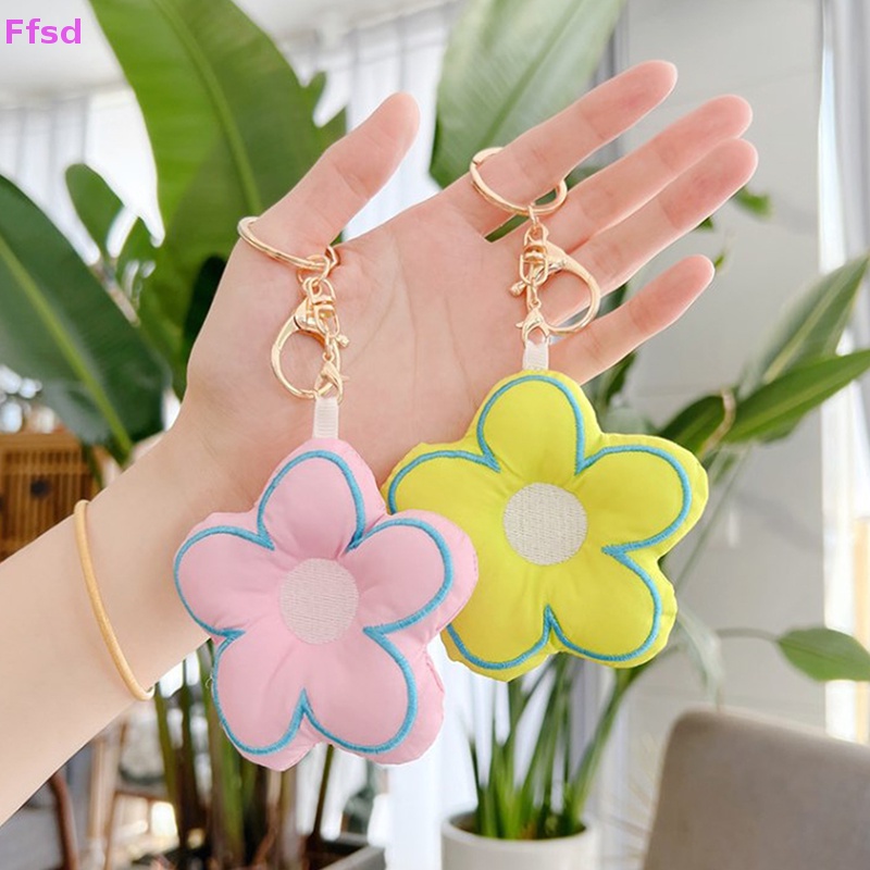 {Ffsd} Móc Khóa Hình Hoa Thời Trang Phụ Kiện Trang Trí Túi Xách * Bán Chạy