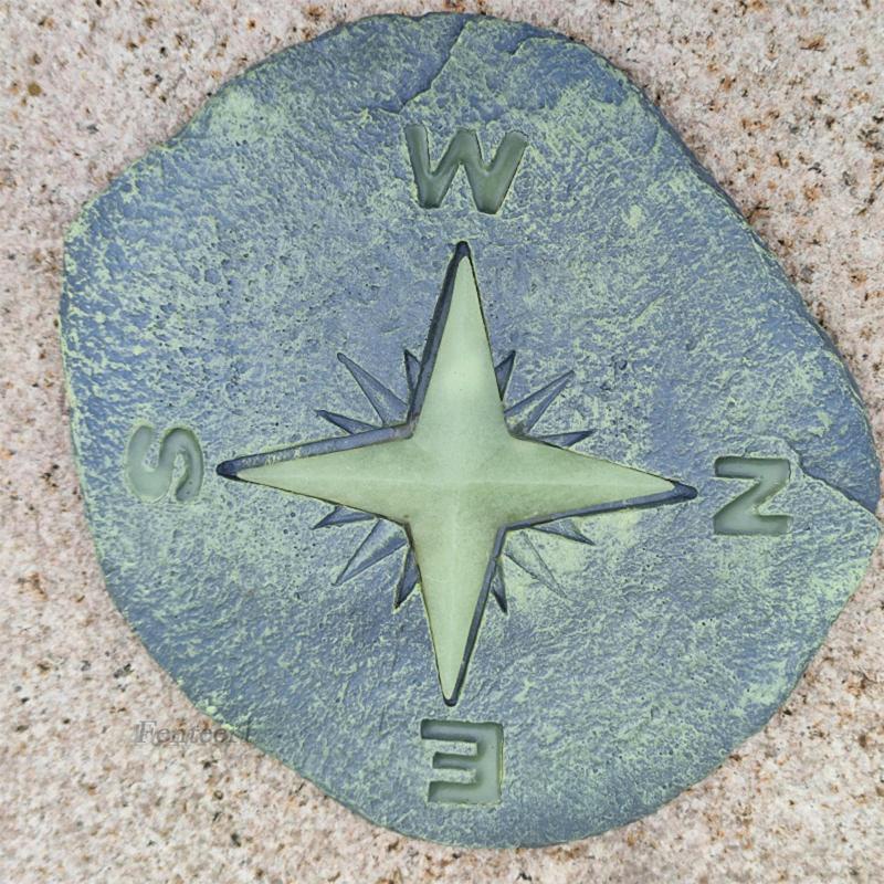 [Fenteer1] La Bàn Đá Huỳnh Quang Ban Đêm Chống Thấm Nước Dùng Khi Đi Bộ Đường Dài Bãi Cỏ