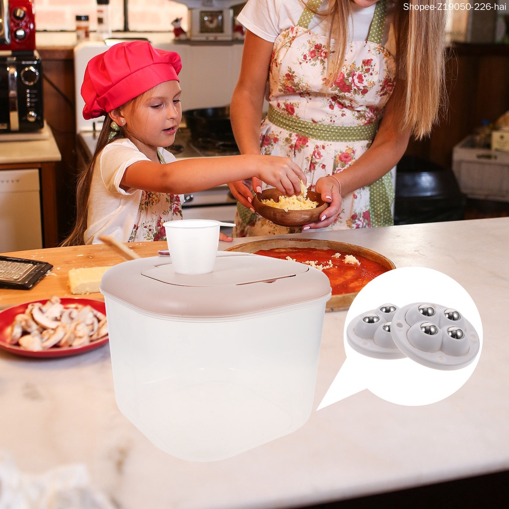 Set 4 Bánh Xe Kim Loại Mini Tự Dính 4.7X4.7X1.5CM