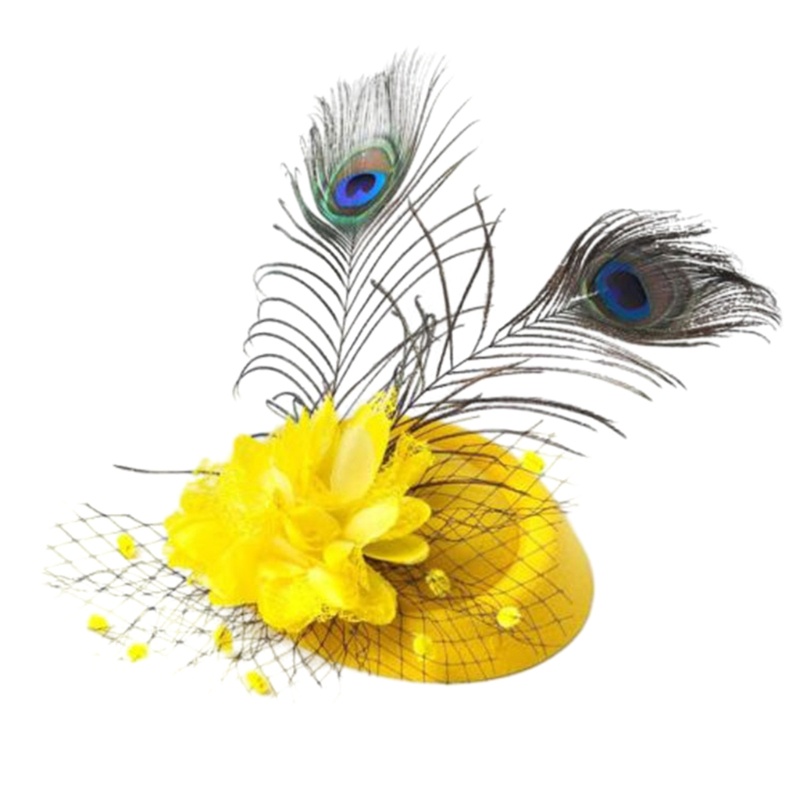 Hộp Đựng Thuốc Kèm Mạng Che Mặt Họa Tiết Chim Công Kiểu Vintage Cho Tiệc Cưới