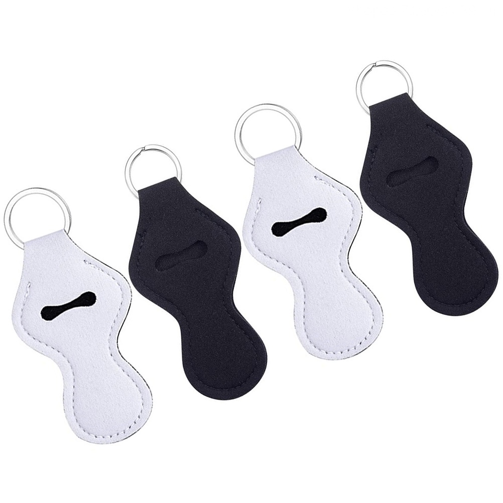 Set 4 Giá Đỡ Son Môi Kèm Móc Khóa Tiện Lợi