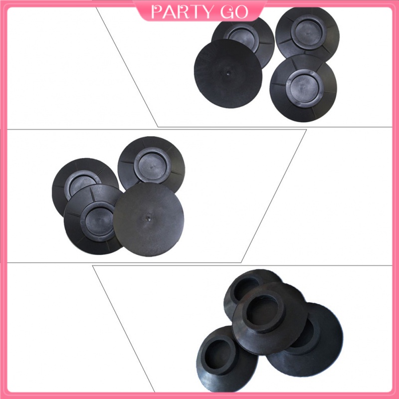 Set 10 Miếng Đệm Lót Tủ Lạnh / Đồ Nội Thất Giảm Rung Chống Trượt