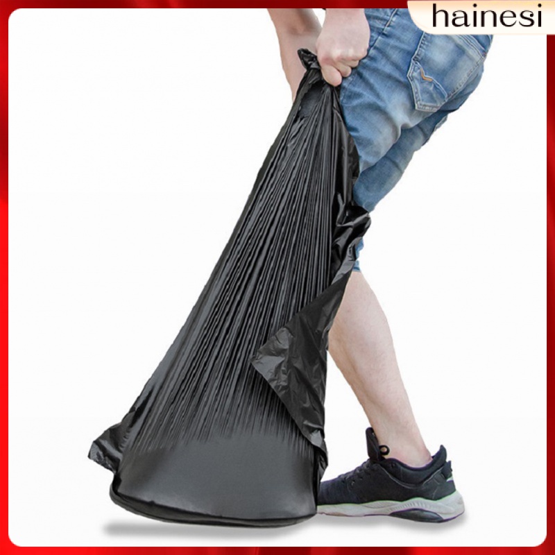 Set 50 Túi Nhựa Đựng Rác Màu Đen Kích Cỡ Lớn Tiện Dụng