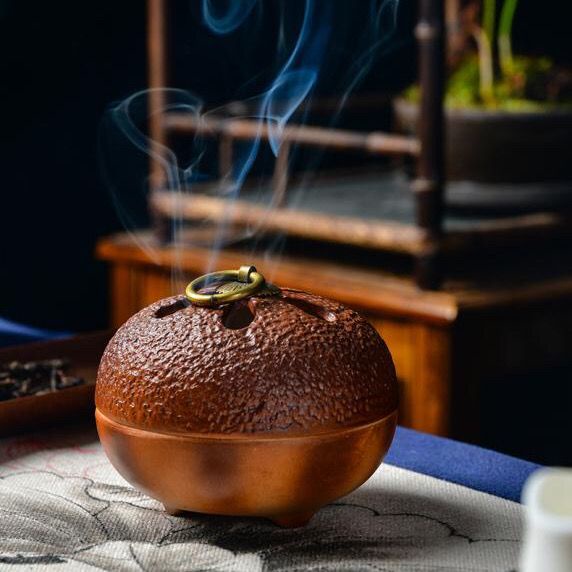 Đế Đốt Trầm Hương Bằng Gỗ Đàn Hương Trang Trí Nhà Cửa Phong Cách Mới