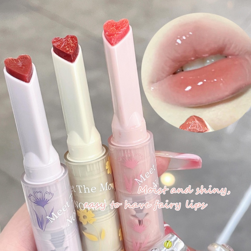 Derf Son Môi Tráng Gương Dưỡng Ẩm Chống Thấm Nước 6 Màu Sắc Tùy