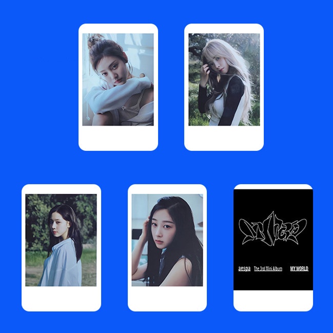 Set 4 Tấm Ảnh Lomo Card Nhóm Nhạc Kpop AM WM MK