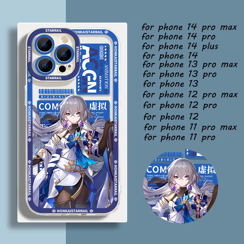 Ốp Điện Thoại TPU Silicon Mềm Trong Suốt Chống Sốc Cho iPhone 14 11 13 12 Pro Max Seele XS XR X 8 7 6S Plus