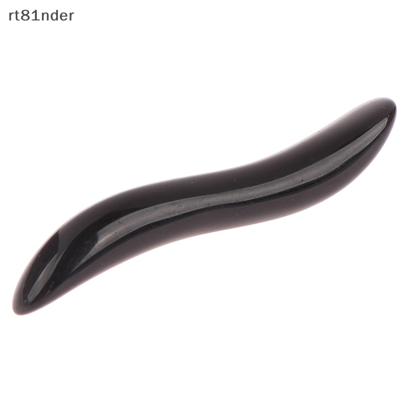 Rt Dụng Cụ Mát Xa Cơ Bắp Guasha Màu Đen Tự Nhiên