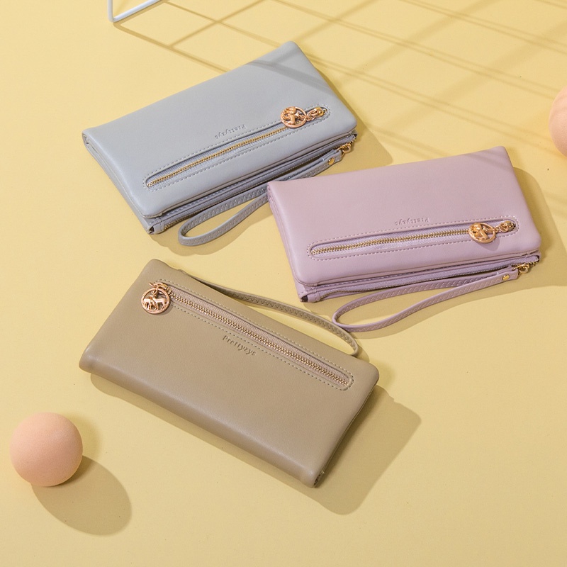 Ví Nữ Dài Da PU Thời Trang Mới