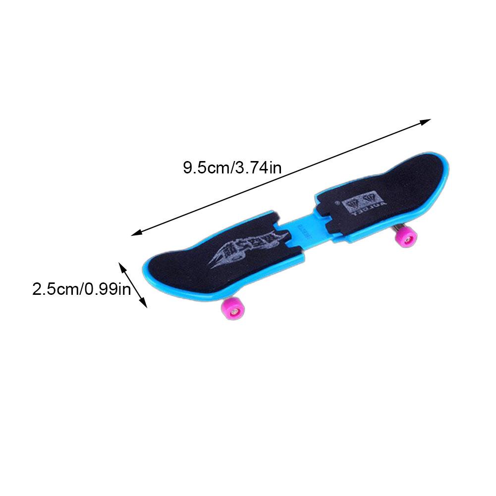 Bộ Ván Trượt Ngón Tay Mini Bằng Gỗ Kèm Vòng Bi Độc Đáo Cho Bé