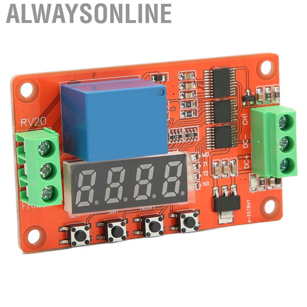 Alwaysonline Timer Relay  Time Delay Module High Withstand Voltage for Automatic Control