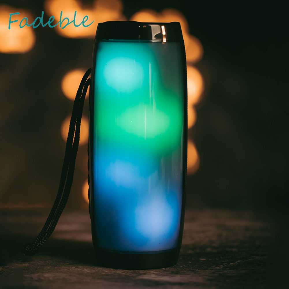 Loa Bluetooth Chống Nước Có Đèn LED Hỗ Trợ Thẻ Nhớ TF